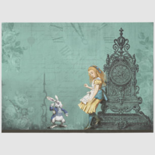 Papier Mousseline Une autre série Alice au pays des merveilles Desig