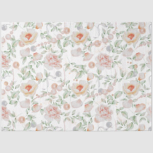 Papier Mousseline Une autre série de fleurs et d'oiseaux Design 17