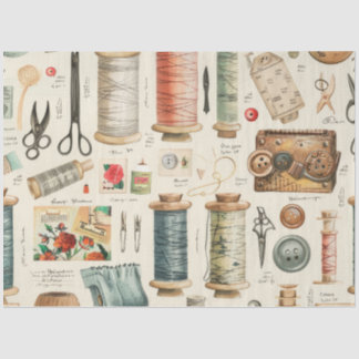 Papier Mousseline Une autre série de journaux de couture en junk Des