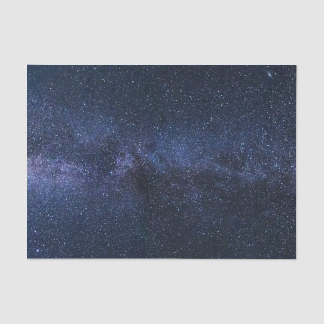 Papier Mousseline Une galaxie d'étoiles dans le ciel nocturne (Recto)