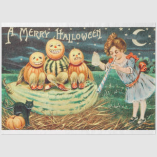 Papier Mousseline Une joyeuse Halloween
