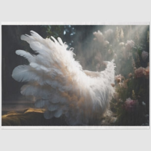 Papier Mousseline Une série Angel blanc 8