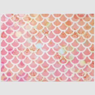 Papier Mousseline Une série Bokeh Mermaid Design 2