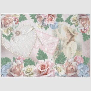 Papier Mousseline Une série chic Shabby Design 22