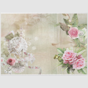 Papier Mousseline Une série chic Shabby Design 34