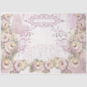 Papier Mousseline Une série chic Shabby Design 36