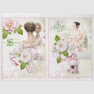 Papier Mousseline Une série Chic Shabby Design 41