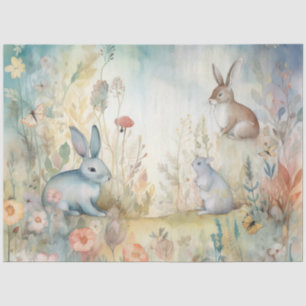 Papier Mousseline Une Série de bois Whimsical Design 2