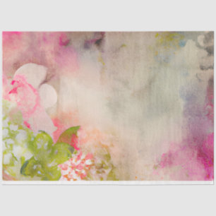 Papier Mousseline Une série de conception d'éphémère floral Shabby C