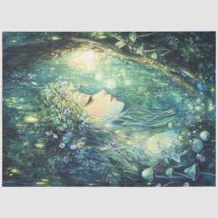 Papier Mousseline Une série de fées Emerald Forest Design #6