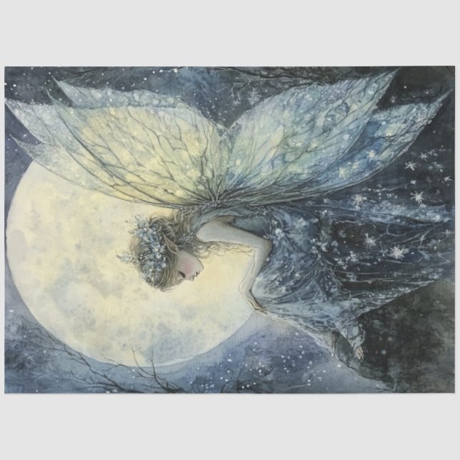 Papier Mousseline Une série de lune de fée Conception #11 (Recto)