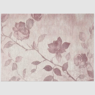 Papier Mousseline Une série de roses et de dentelle Design #12