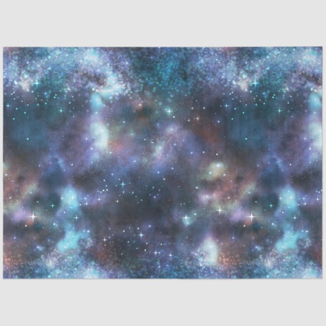 Papier Mousseline Une série Galaxy chatoyante Design 3 (Recto)