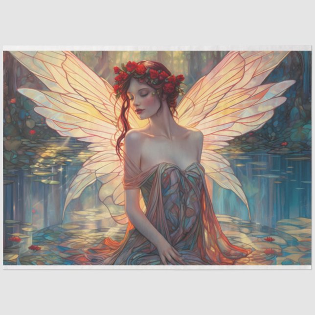 Papier Mousseline Une série mystique de fées 9 (Recto)