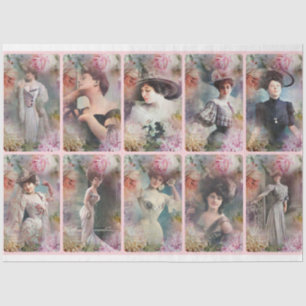 Papier Mousseline Une Shabby Chic Parisienne Série Design 14