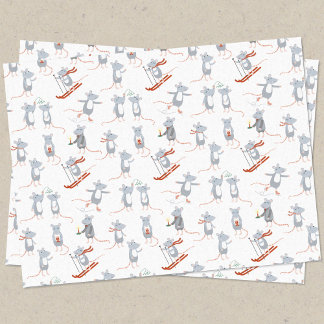 Papier Mousseline Vacances de fruits d'hiver