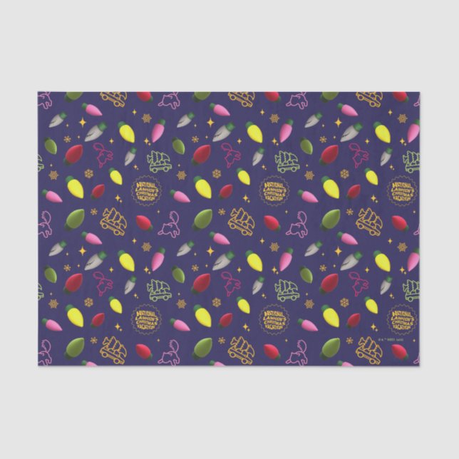 Papier Mousseline Vacances de Noël | Motif de vacances (Recto)