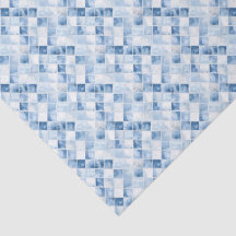 Vacances Motif Dusty Blue Check