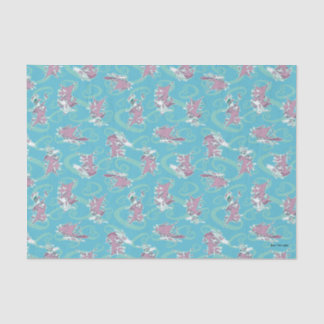 Papier Mousseline Vache et poulet Super Vache Motif