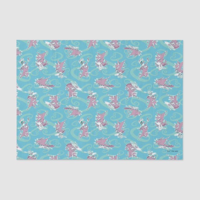 Papier Mousseline Vache et poulet Super Vache Motif (Recto)