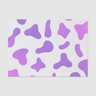 Papier Mousseline Vache rose Girl