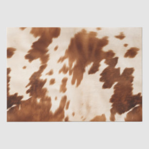 Papier Mousseline Vachette à crème Brown occidentale