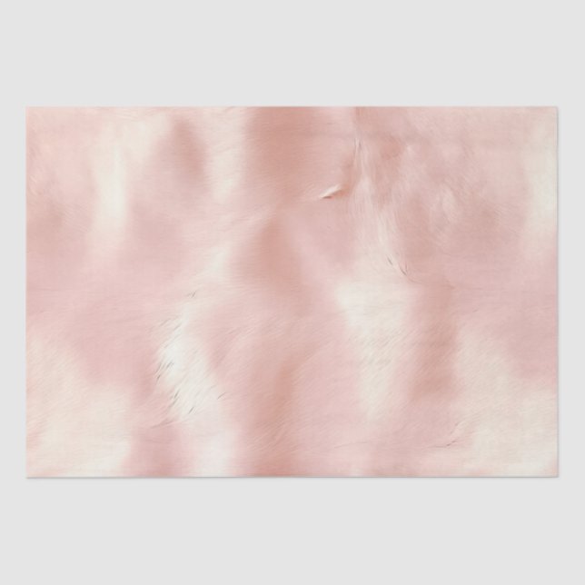 Papier Mousseline Vachette blanche rose du sud-ouest (Recto)