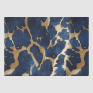 Papier Mousseline Vachette bleue