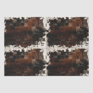 Papier Mousseline Vachette Brown rustique