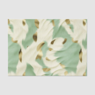 Papier Mousseline Vachette verte