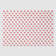 Valentine Red Heart Motif