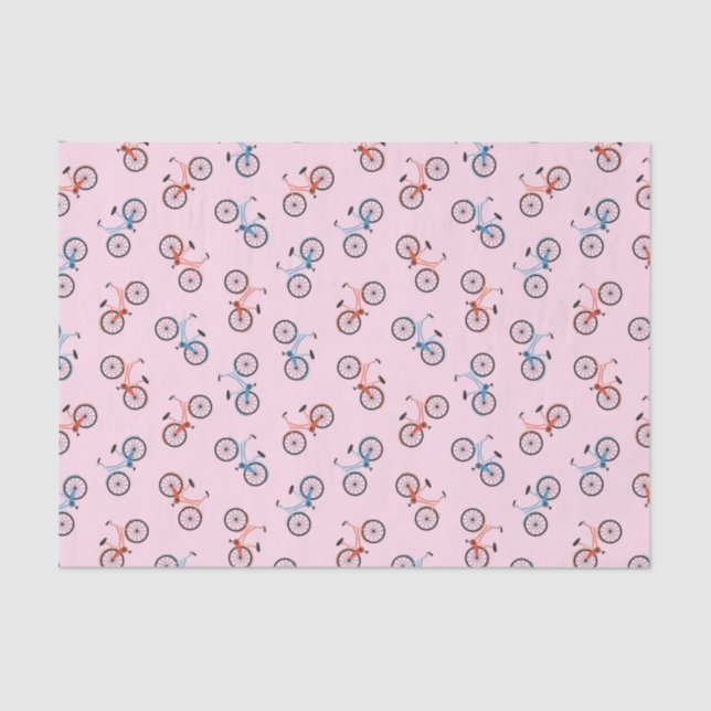 Papier Mousseline Vélos (Recto)