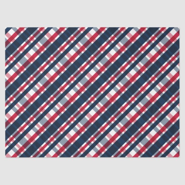 Papier Mousseline Ventilateur de sports Washington bleu blanc rouge  (Recto)