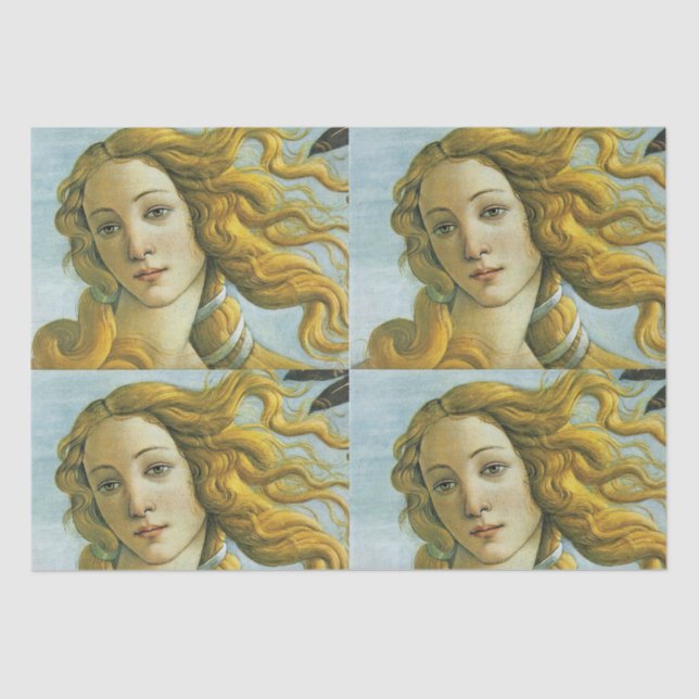 Papier Mousseline Vénus * Sandro Botticelli Papier Tissu (Recto)