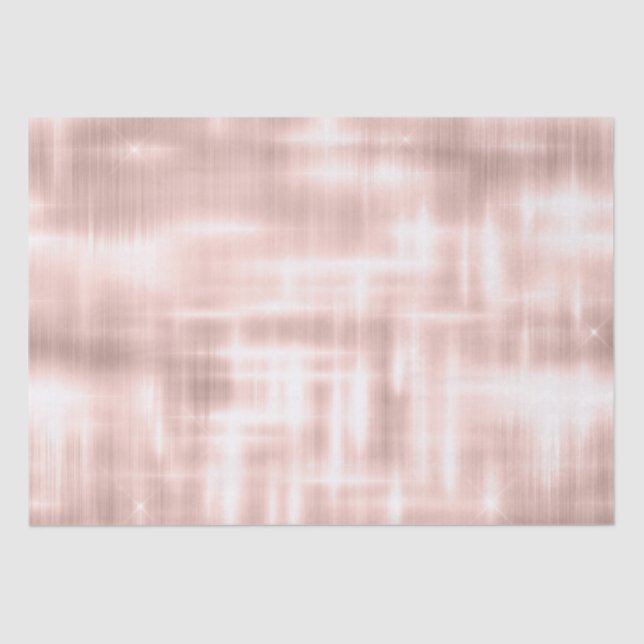 Papier Mousseline Verre blanc rose (Recto)