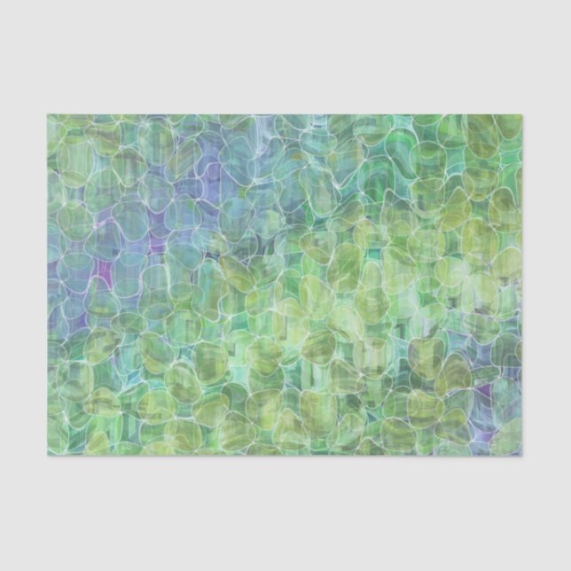Papier Mousseline verre de mer atomique : papier de tissu (Recto)