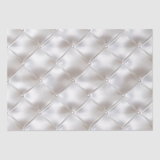 Papier Mousseline Verre romantique Blanc Faux Mariage en cuir (Recto)