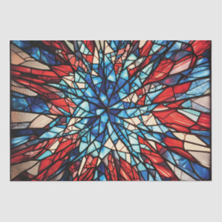 Papier Mousseline Verre Trait Patriotique