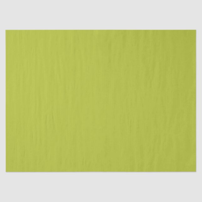 Papier Mousseline Vert citron vert clair de couleur solide (Recto)