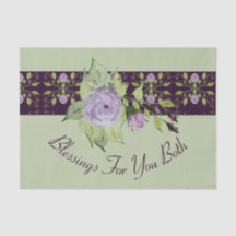 Vert Clair Avec Violet