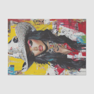 Papier Mousseline Vibes de graffiti3