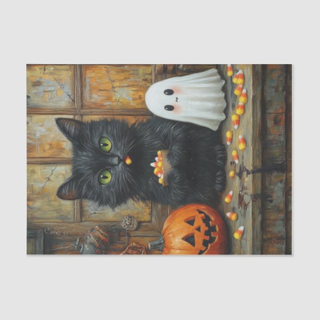 Papier Mousseline Vibes d'Halloween1 (Recto)