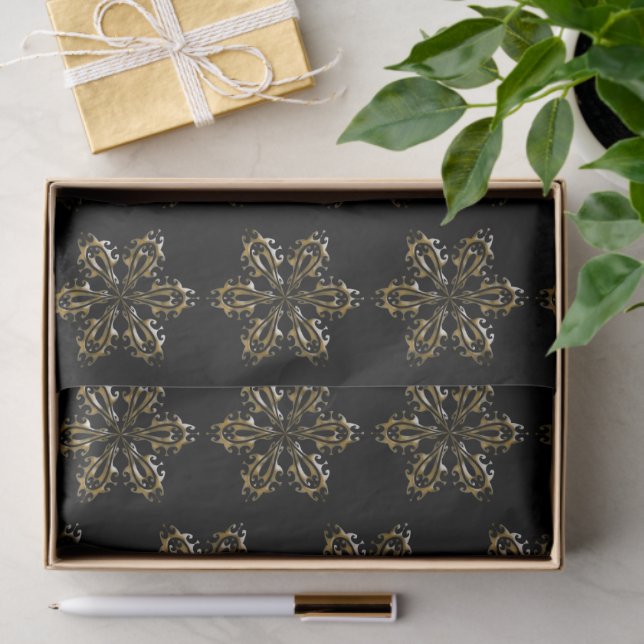 Papier Mousseline Victorian Fantasy Snowflake Christmas (Cadeau)