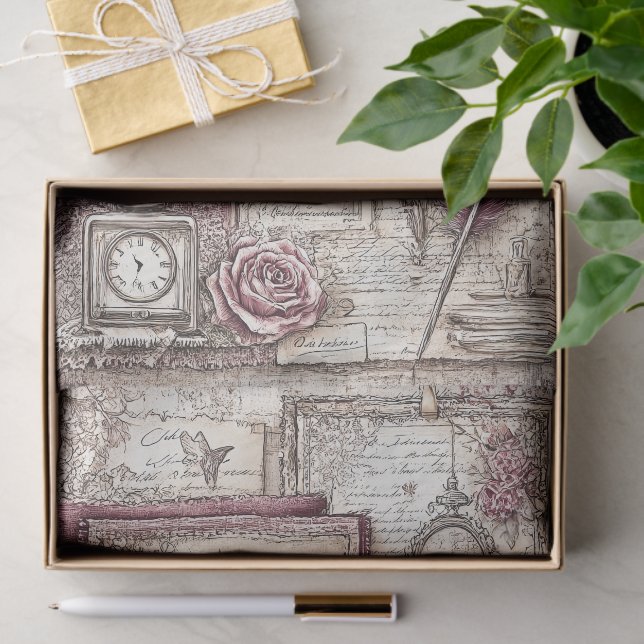 Papier Mousseline Victorian & Lace  (Cadeau)