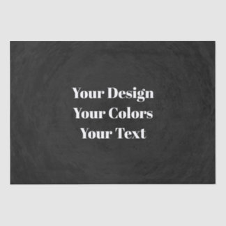 Papier Mousseline Vierge - Créez votre propre personnalisation