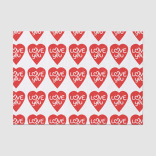 Papier Mousseline Vietnamien Valentine ♥ Love Yêu ♥ Asian Wordplay