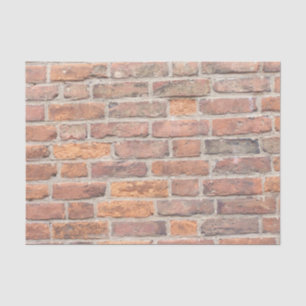 Papier Mousseline Vieux mur de briques