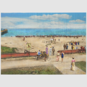 Papier Mousseline Ville - Palm Beach FL - Palm Beach Floride 1905