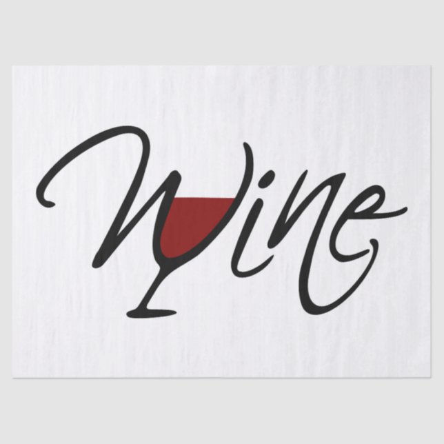 PAPIER MOUSSELINE VIN (Recto)