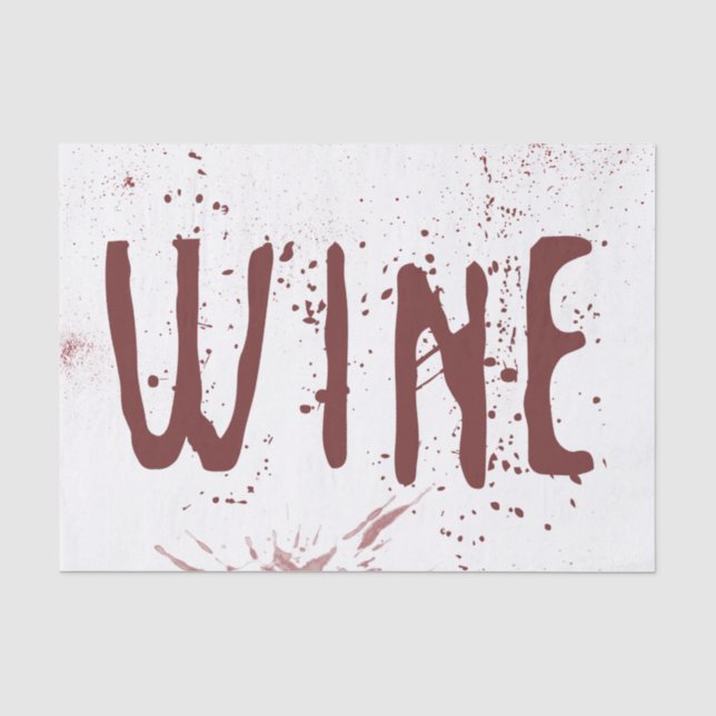Papier Mousseline Vin (Recto)